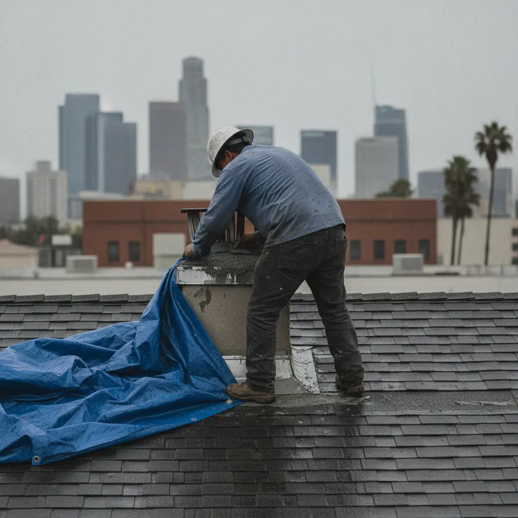 Roof Leak Repair in Los Angeles, CA in Los Angeles, CA