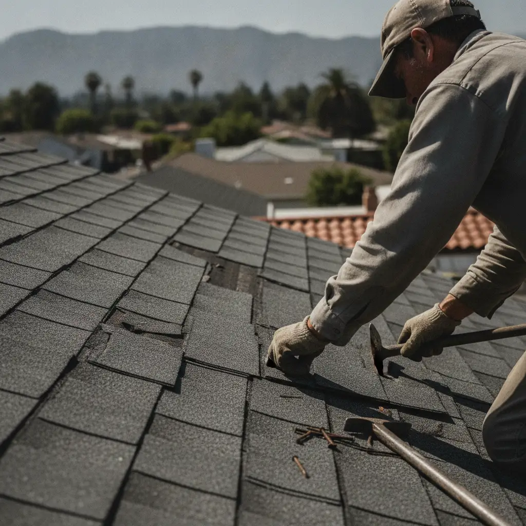 Storm & Hail Damage Roof Repair in Los Angeles, CA in Los Angeles, CA